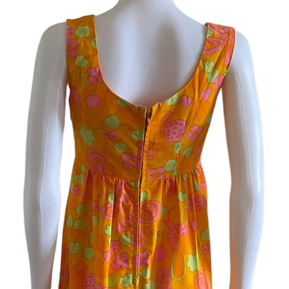 Vintage 70ls floral and butterfly dress! - Picture 3 of 8